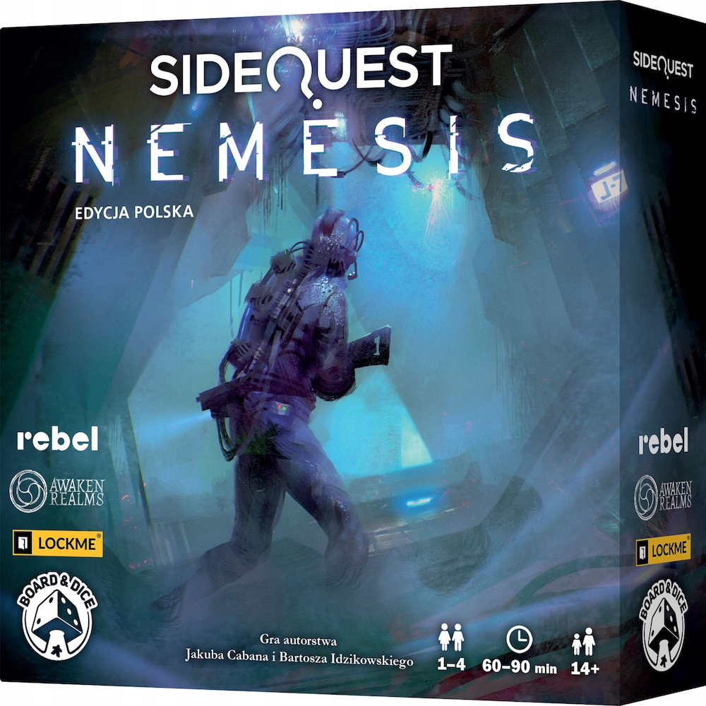 Spoločenská hra SideQuest: Nemesis (poľská edícia) Rebel